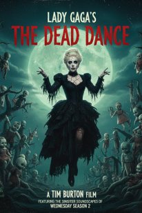 Poster Lady Gaga — The Dead Dance (2025)