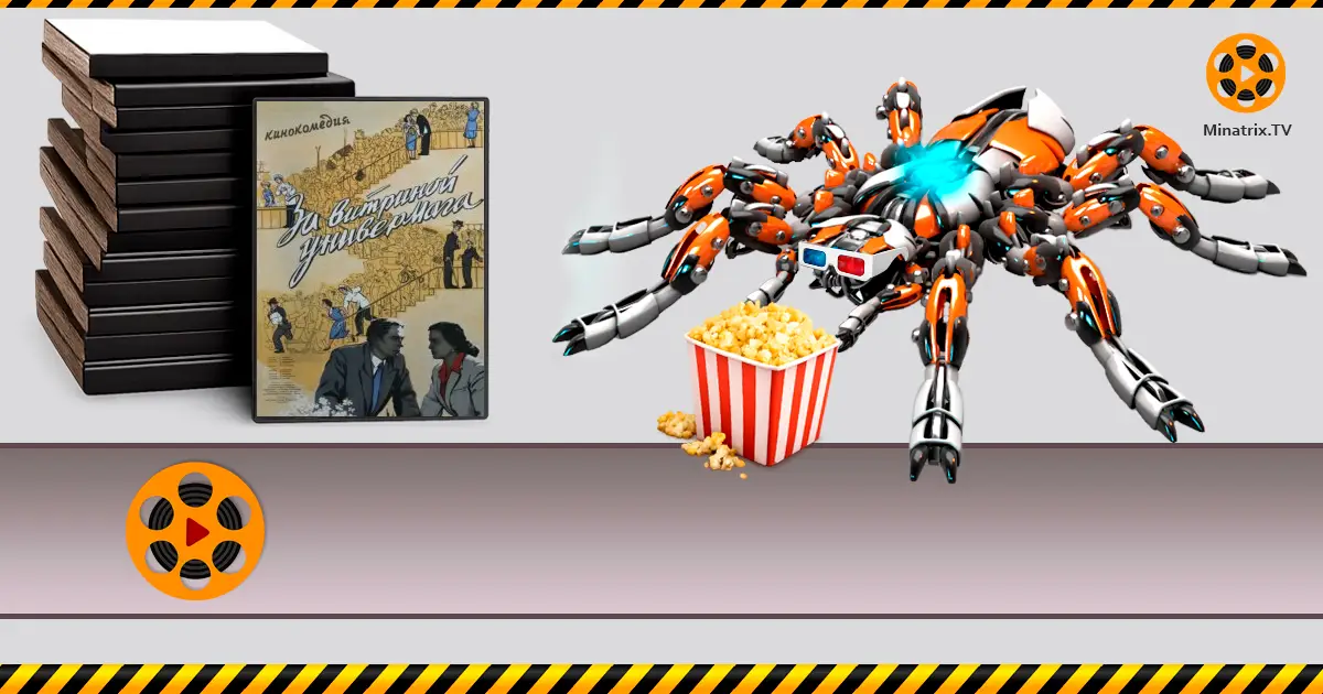 Behind the Display Window of the Department Store