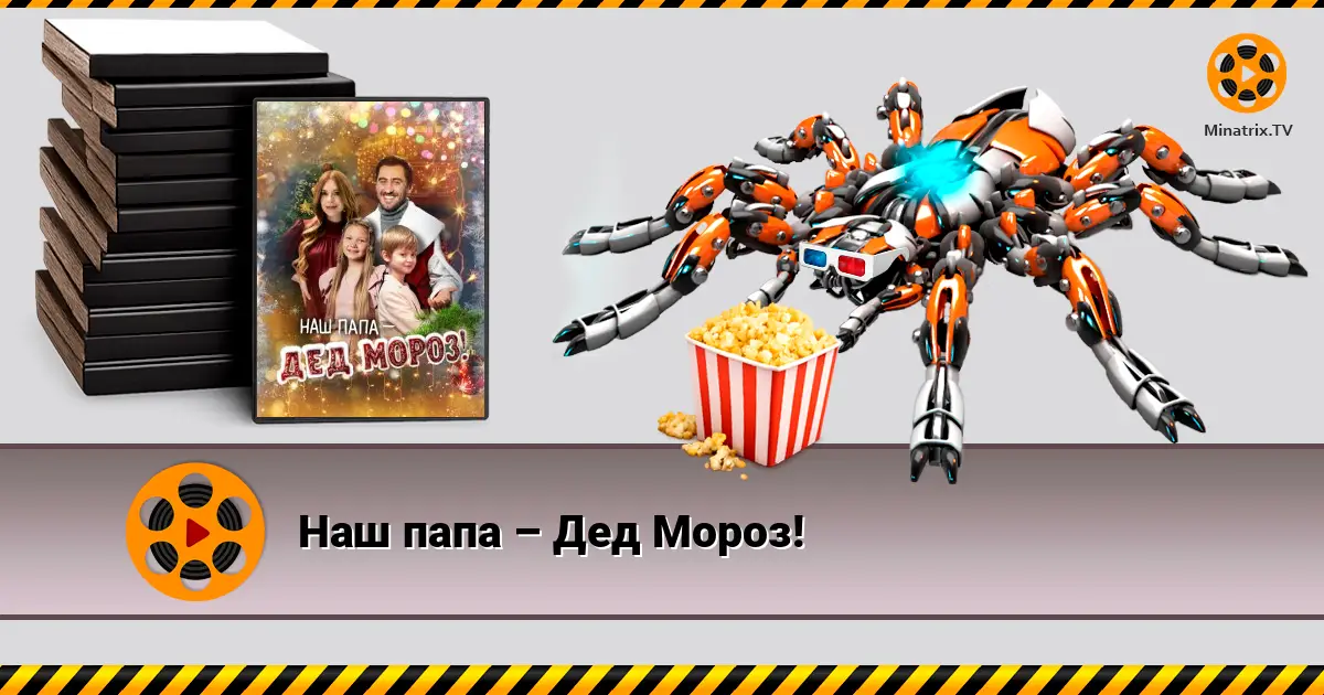 Наш папа – Дед Мороз!